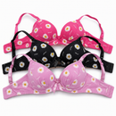 Double Padded Daisy Print Bra – Comfortable & Stylish